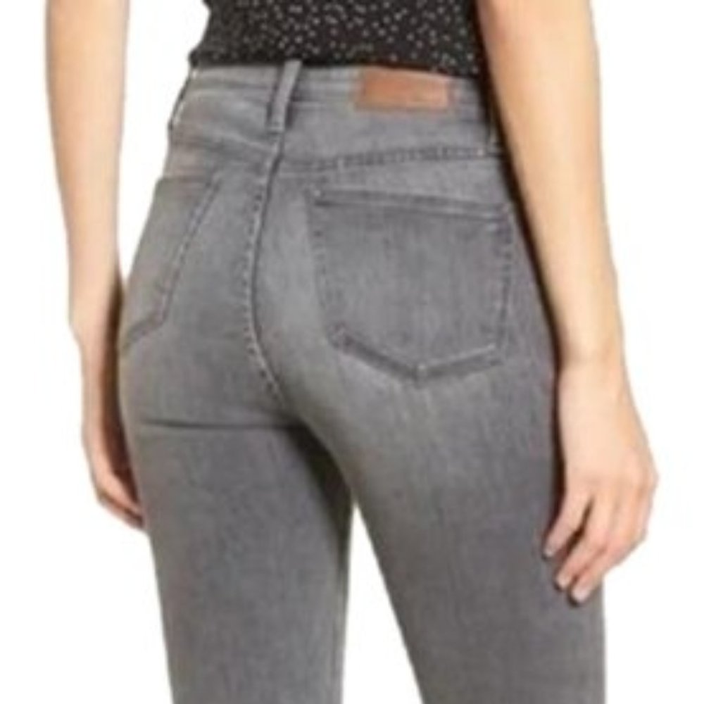 Madewell Skinny Skinny Grey Ankle Jeans 24